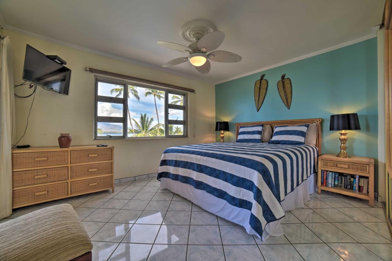 Beachfront Kihei Sanctuary With Lanai And Ocean Views! Экстерьер фото